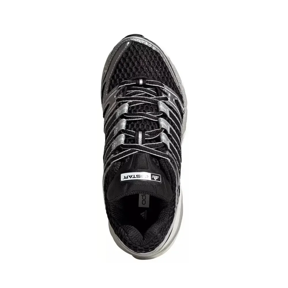 adidas Kids' AdiStar Control 5 Shoes black metallic silver grey KI8733 $110 ret